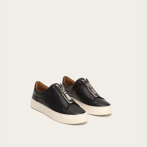 Frye Lena zip low sneakers
